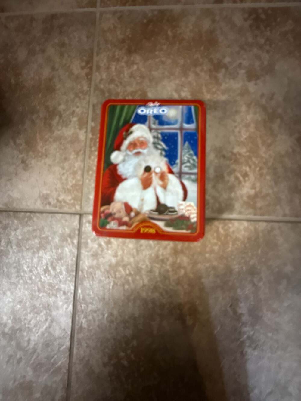 VTG 1998 Oreo 100 Years Nabisco Santa Claus
